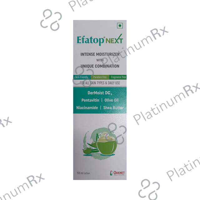 Efatop Next Intense Moisturizer Lotion 150ml