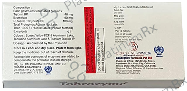 Tobrozyme Tablet
