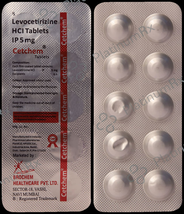 Cetchem 5mg Tablet