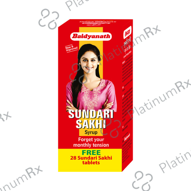 Baidyanath Sundari Sakhi - For Weakness, Hormonal Imbalance & Menstrual Discomfort in Women 200 ml