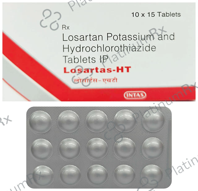 Losartas HT 50/12.5mg Tablet 15s