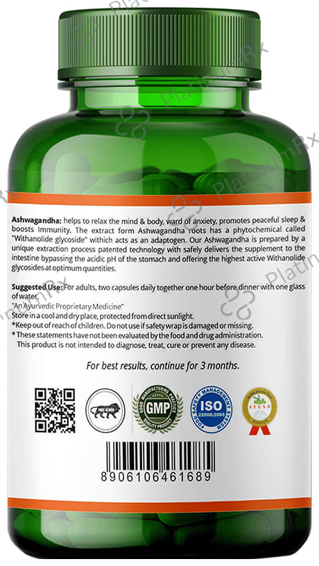Divya Himalayan Ashwagandha Capsule 60s