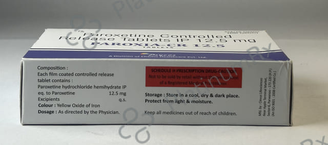 Paroxia CR 12.5mg Tablet 10s