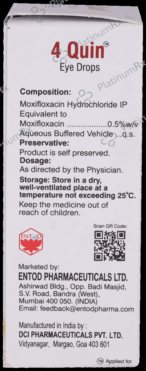 4 Quin 0.5% Eye Drop 5ml