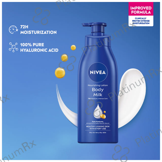 Nivea Body Milk Nourishing Lotion 600 ml