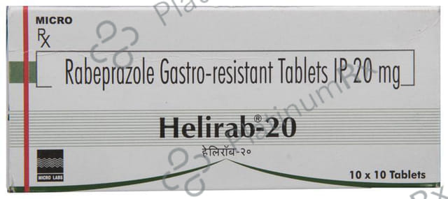 Helirab 20mg Tablet 10s