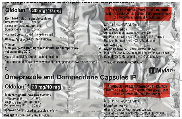 Oldolan 10mg/20mg Capsule