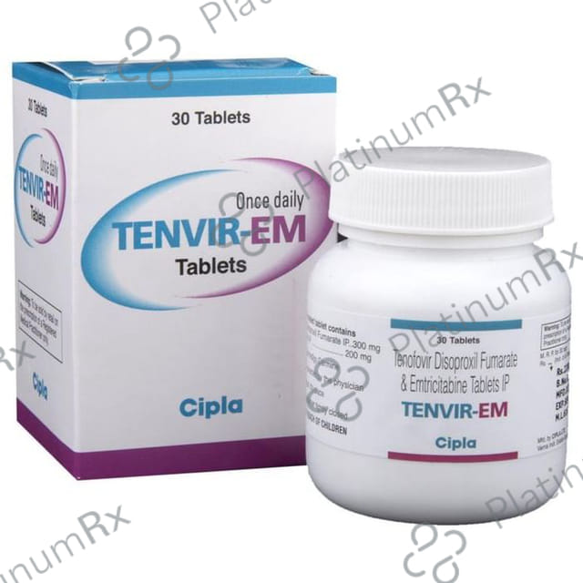 Tenvir EM 200/300mg Tablet 30s