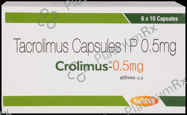 Crolimus 0.5mg Capsule