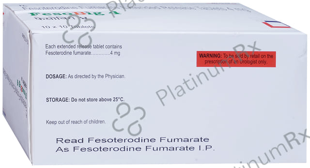 Fesobig 4mg Tablet ER 10s