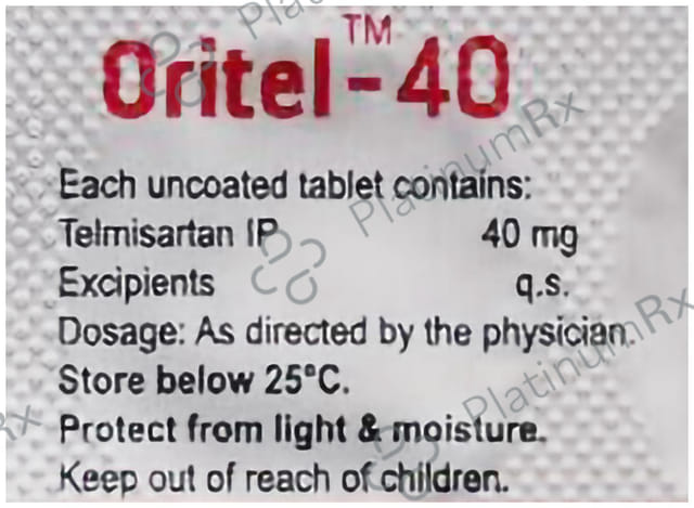 Oritel 40mg Tablet 10s