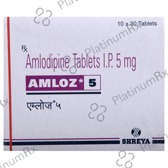 Amloz 5mg Tablet 10s