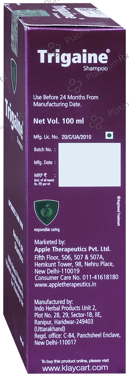 Trigaine Neutral pH Shampoo 100ml