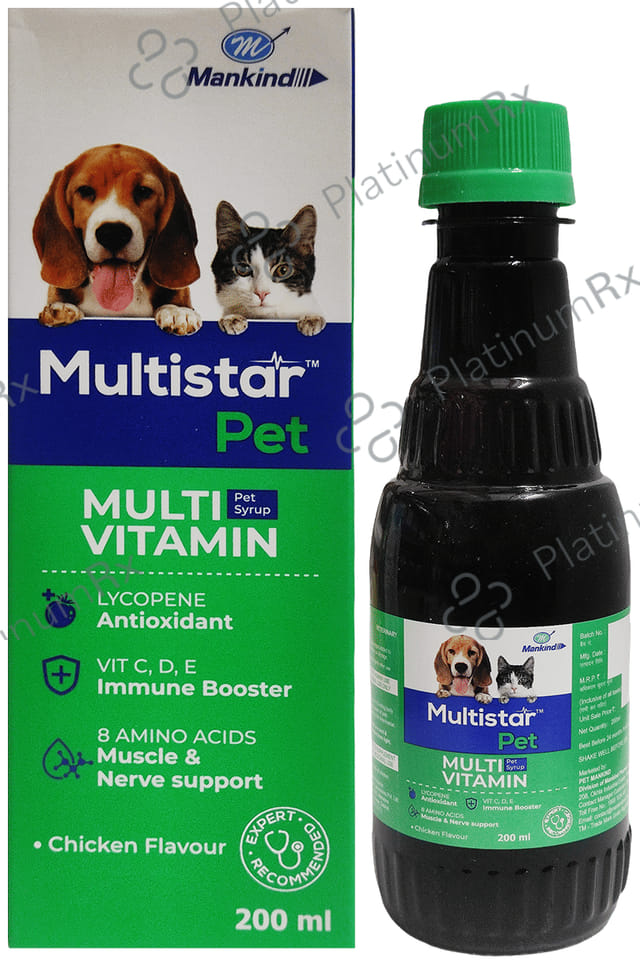 Multistar Pet Syrup Chicken Flavour