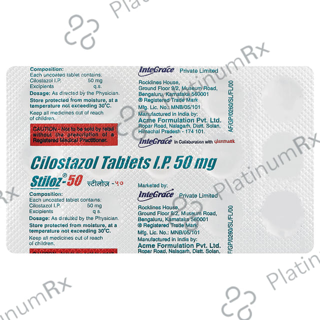 Stiloz 50 Tablet 10 Tablet