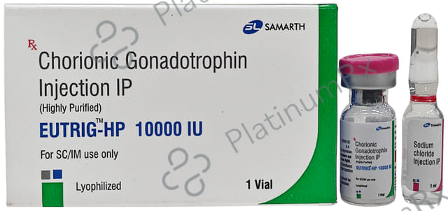 Eutrig HP 10000IU Injection 1s