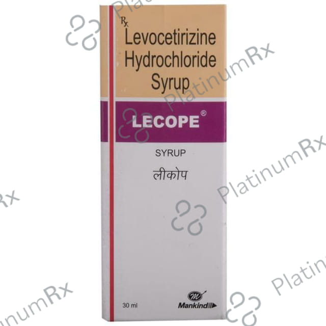 Lecope 2.5mg Syrup 30ml
