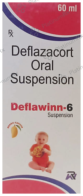 Deflawinn 6mg Oral Suspension Mango 60ml