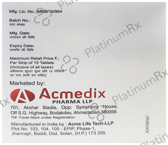 Acosita M 500mg Tablet 15s