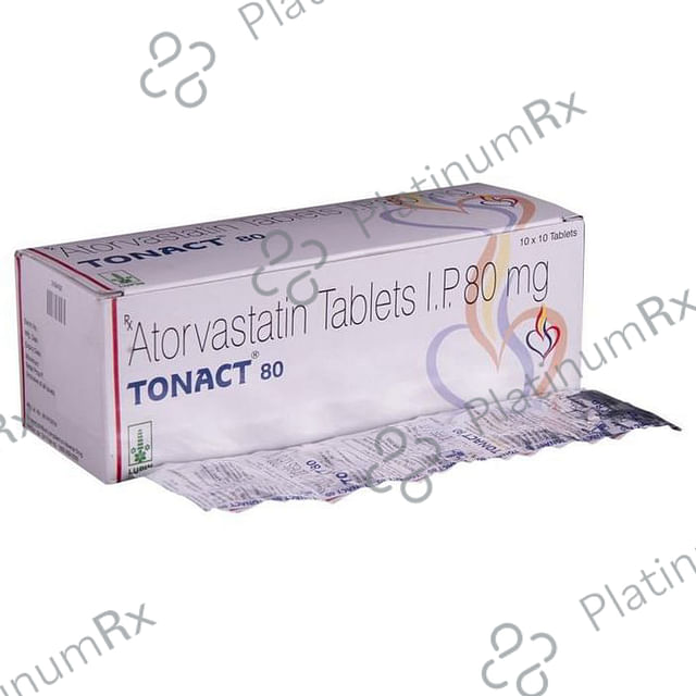 Tonact 80mg Tablet 10s
