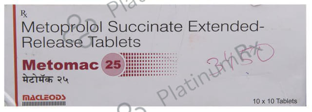 Metomac 25mg Tablet ER 10s