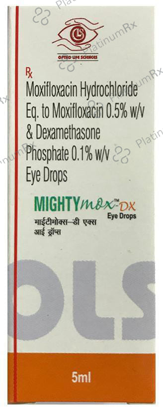 Mighty Mox-DX Eye Drop 5 Eye Drop