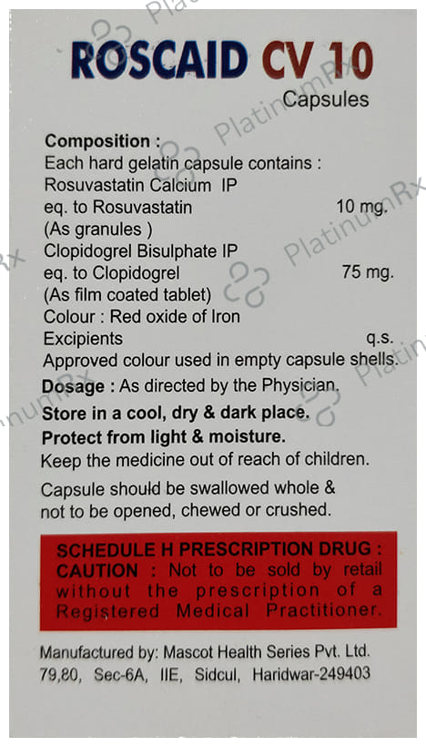 Roscaid CV 10 Capsule