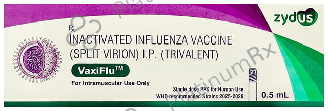 Vaxiflu Vaccine 0.5ml