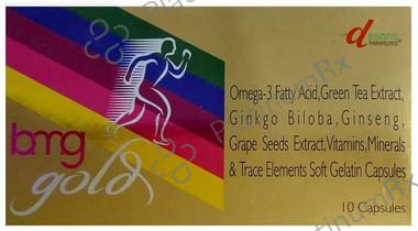 Bmg Gold Soft Gelatin Capsule