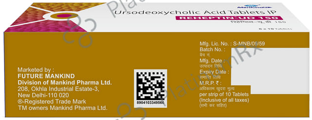 Reheptin UD 150mg Tablet 10s