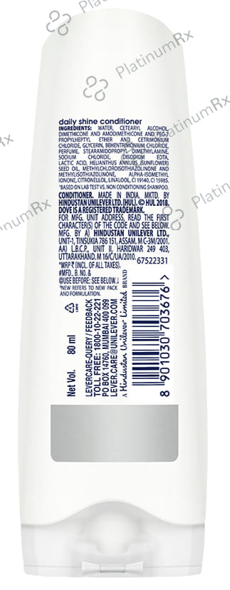 Dove Daily Shine Therapy Conditioner 80ml