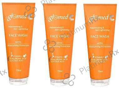 Glomed C Face Wash (70ml Each) 3 Tube