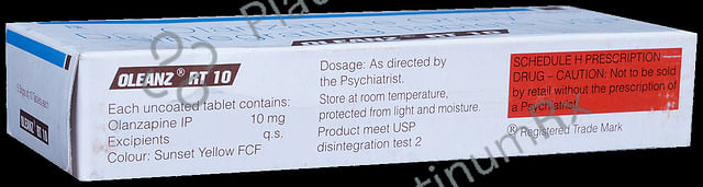 Oleanz RT 10mg Disintegrating Tablet 10s