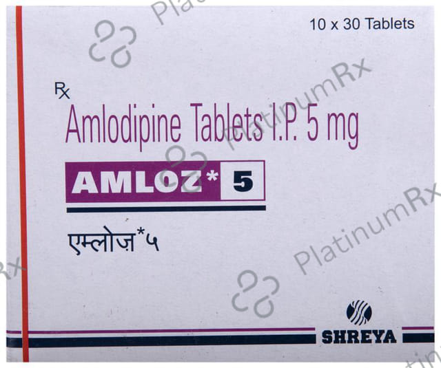 Amloz 5mg Tablet 30s