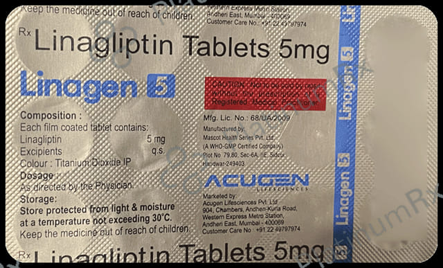 Linagen 5mg Tablet 15s