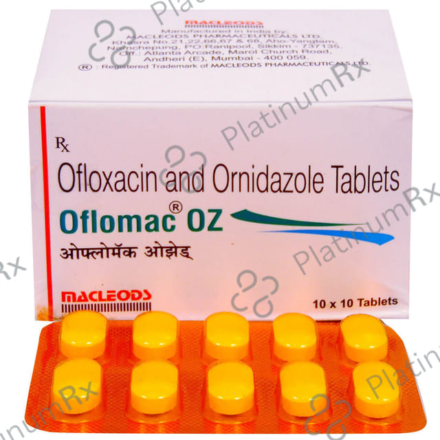 Oflomac OZ 100mg Tablet 10s