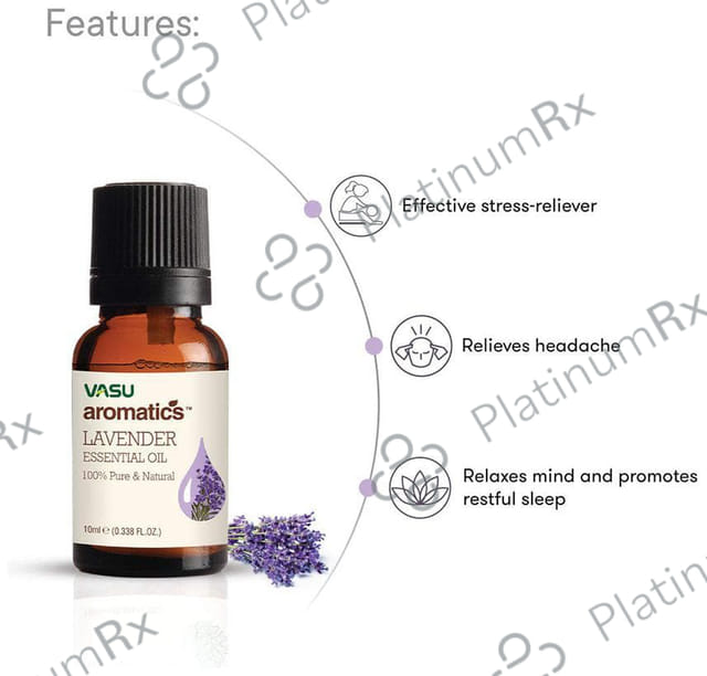 Vasu Aromatics Essential Oil Lavender