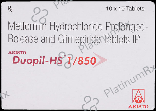 Duopil HS 1mg/850mg Tablet
