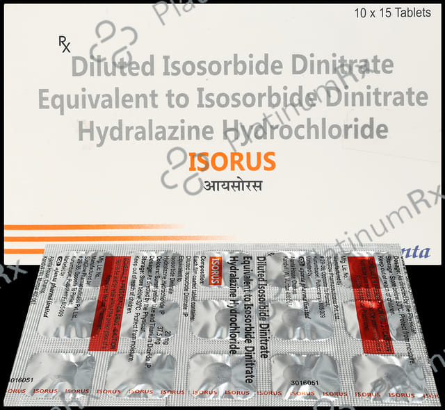 Isorus 37.5/20mg Tablet 15s