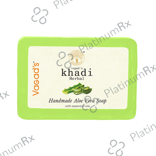 Vagad's Khadi Herbal Handmade Soap Aloe Vera Soap
