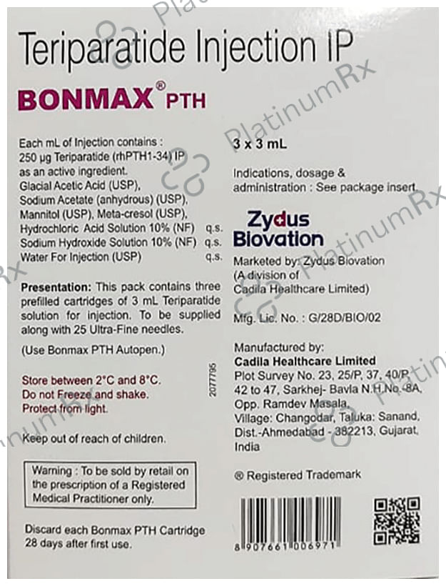 Bonmax PTH Injection (3ml Each)