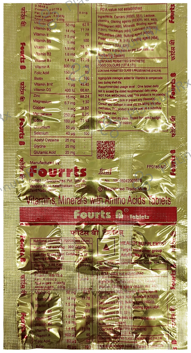 Fourts B Tablet 15s