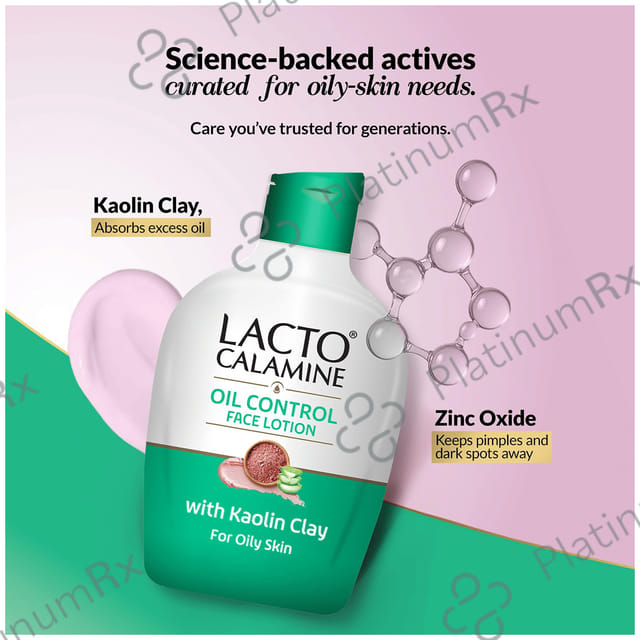 Lacto Calamine Oil Balance Lotion 120ml