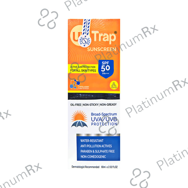 UV Trap Sunscreen SPF 50 PA+++ Lotion 60ml