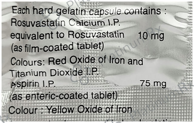 Unistar 10/75mg Capsule 15s