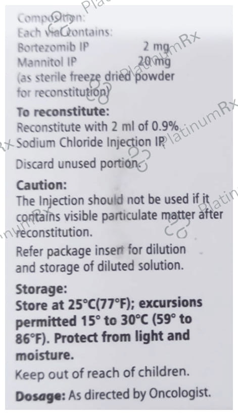 Bortetrust 2mg Injection 1s