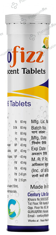 Cureayu Centofizz Effervescent Tablet Tablet