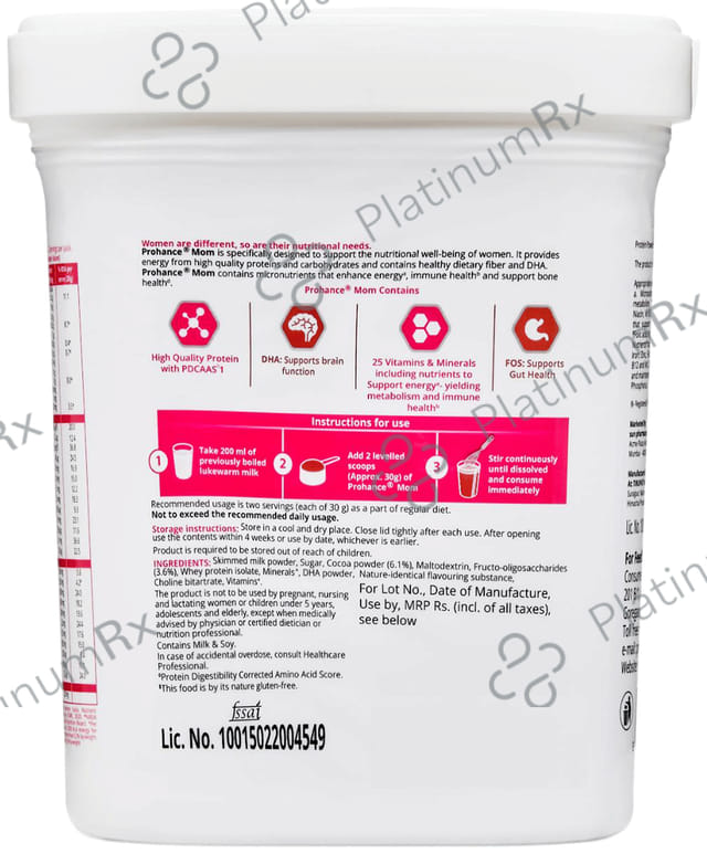 Prohance Mom Chocolate Powder 400gm