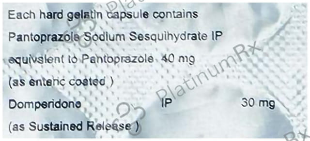 Panbrit DSR 30/40mg Capsule 10s
