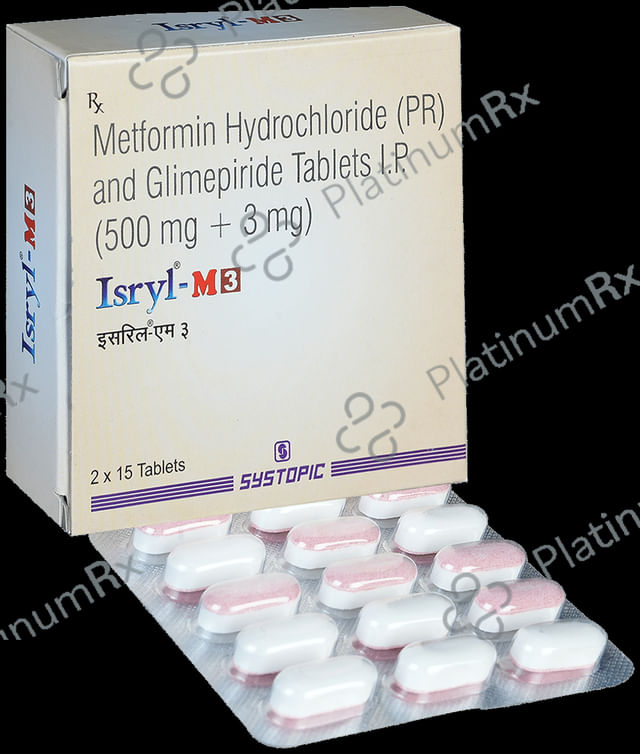 Isryl M 3/500mg Tablet PR 15s